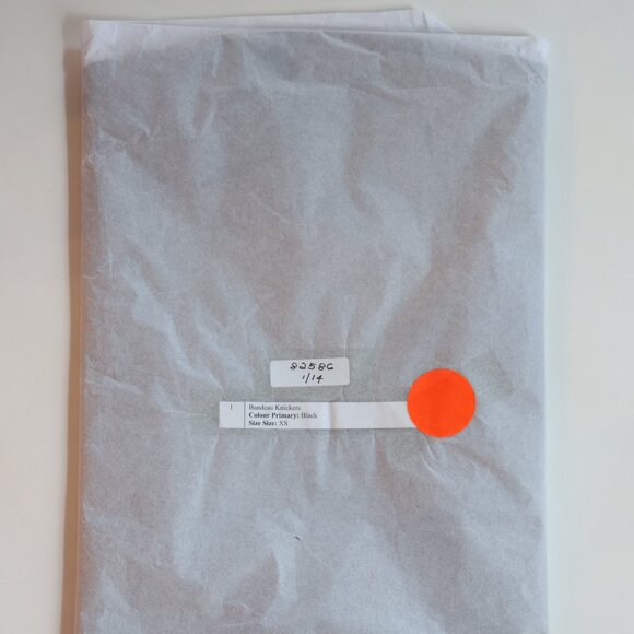 Libidex Latex High Waisted Bandeau Knickers Hot Pants Booty Shorts in Black - XS - Picture 5 of 7